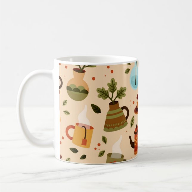 Café Design de caneca clássico  (Esquerda)