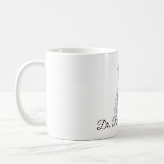 Café Design de Caneca de Cardiologista de Desenho Anima