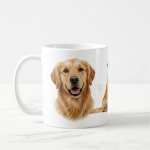 Café Design de Caneca de Envoltório Completo do Golden