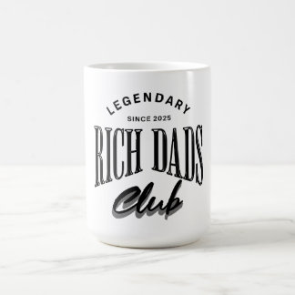 Café Design de Caneca do Clube dos Pais Ricos Lendários