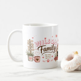Café Design de Caneca Família Rústica (CUSTOM)