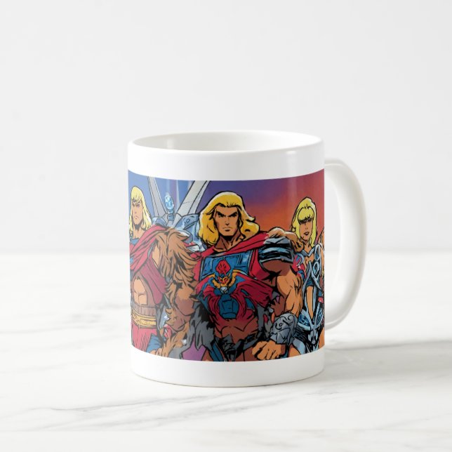 Café Design de Caneca Icônico dos Mestres do Universo (Frente Esquerda)