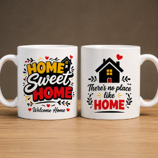 Café Design de Caneca There's No Place Like Home
