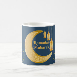 Café Design Minimalista de Caneca Islâmica do Ramadão