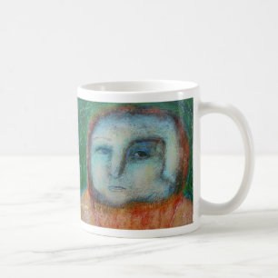 Café Detalhe da caneca do céu de abertura