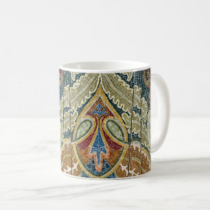 Café Detalhe de Mosaico Sant Pau Barcelona Caneca