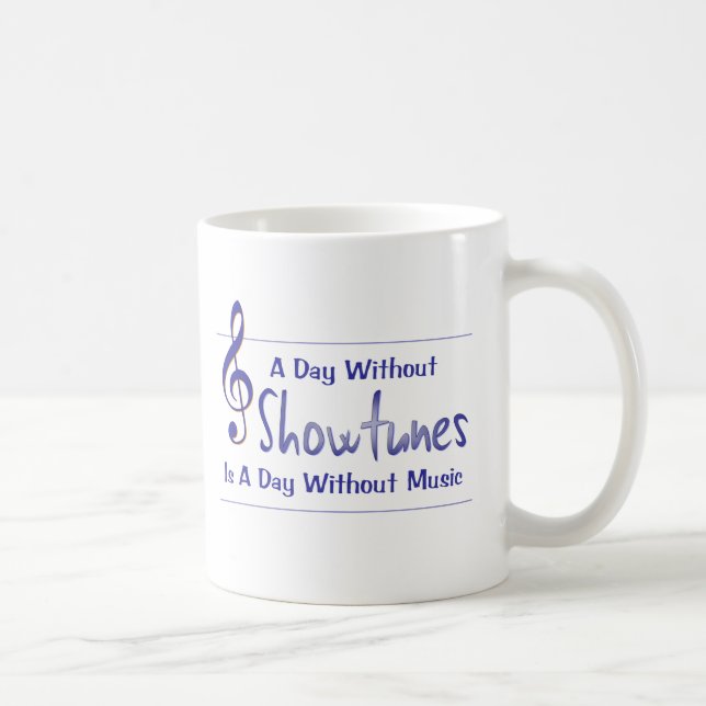 Café Dia com caneca de Showtunes (Direita)