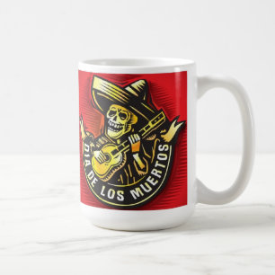 Café Diâmetro De Los Muertos Caneca