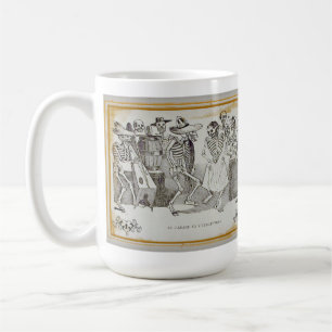 Café Diâmetro De Los Muertos Caneca