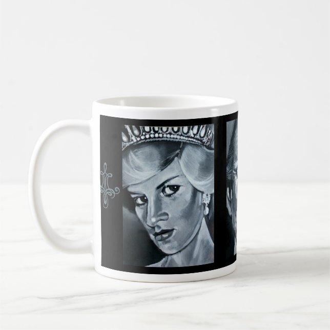 Café Diana, Charles, e caneca de Camilla (Esquerda)