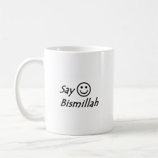 Café Diga a caneca de Bismillah