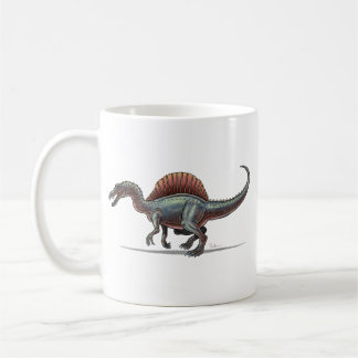 Café Dinossauro de Spinosaurus da caneca