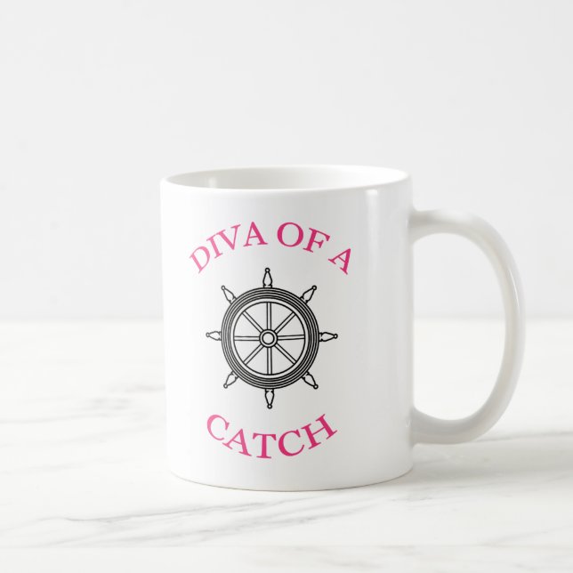 Café DIVA DE UMA caneca de captura (Direita)