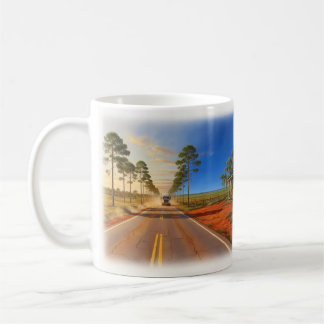 Café Doce Lar Alabama Pôr do Sol Sulista Caneca de Boas