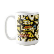 "DOURADA", colecionável de caneca artística