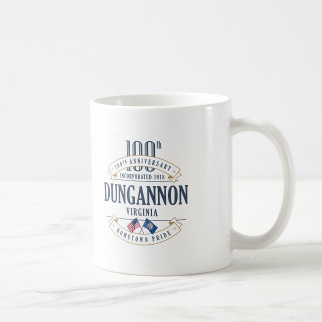Café Dungannon, caneca do aniversário de Virgínia 100th (Direita)