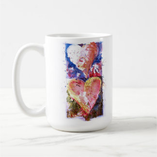 Café e caneca do amor
