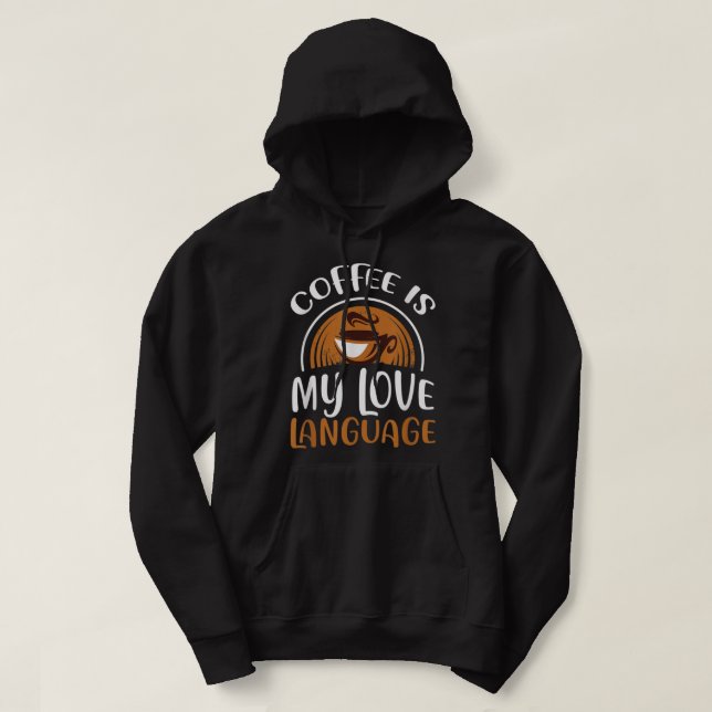 Café É Meu Viciado Em Cafeína Com Camiseta De Líng (Frente do Design)