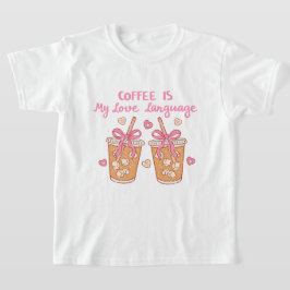 Café É Minha Linguagem do Amor – Camiseta Feminina