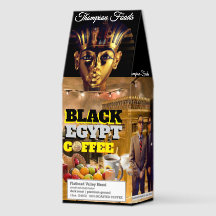 Café EGITO NEGRO, Saco de 340g, Torra Escura, Plan