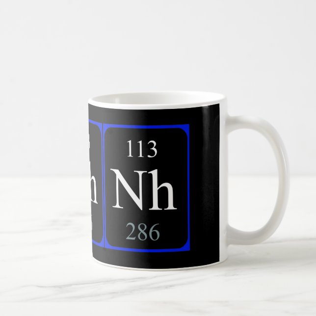 Café Elemento 113 caneca - negro de nifônio (Direita)