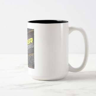 Café Em Dois Tons A caneca branca clássica Podcasting melhor de 15