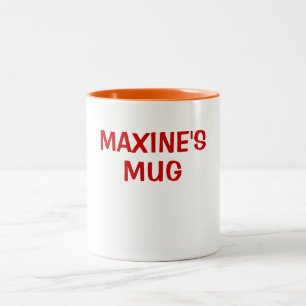 CAFÉ EM DOIS TONS A CANECA DE MAXINE