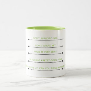 Café Em Dois Tons A caneca de Melanie