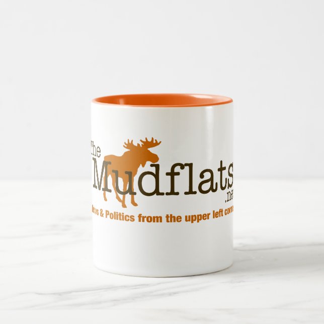 Café Em Dois Tons A caneca de Mudflats (Centro)