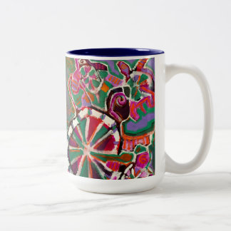 Café Em Dois Tons A caneca de tartaruga nº 12 é perfeita para os ama
