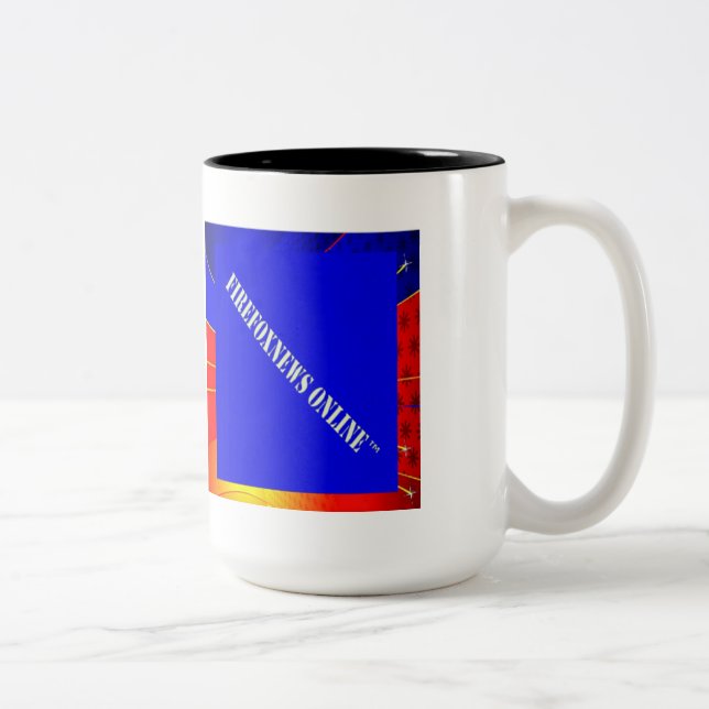 Café Em Dois Tons A caneca de tonalidade oficial ONLINE™ 2 (Direita)