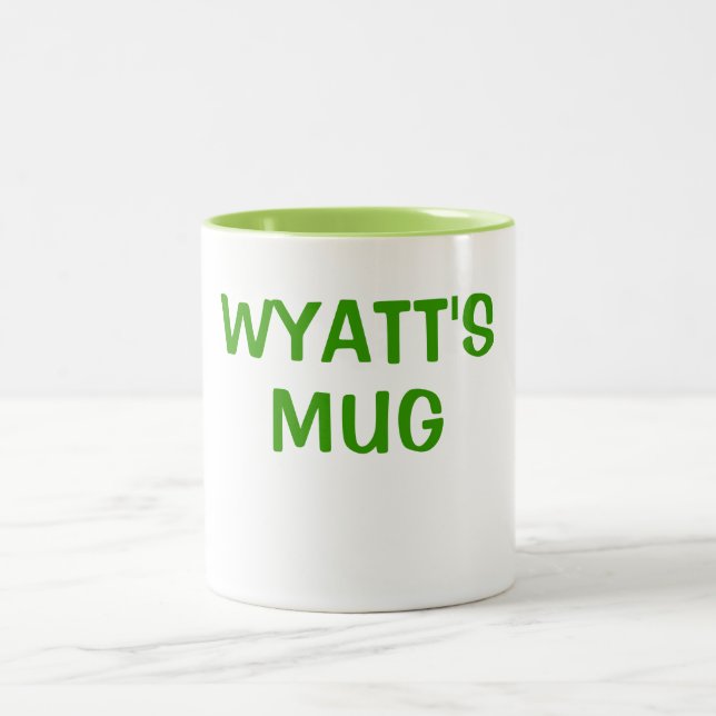 CAFÉ EM DOIS TONS A CANECA DE WYATT (Centro)