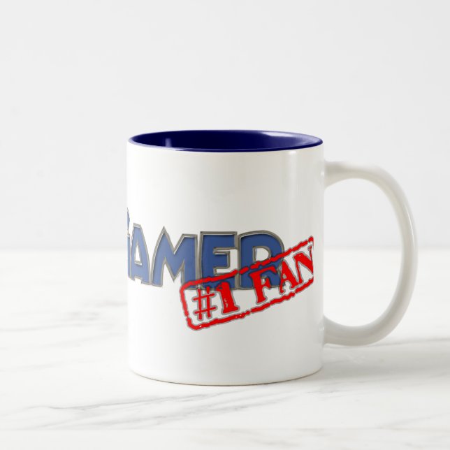 Café Em Dois Tons A caneca do fã | de FaceGamer #1 (Direita)