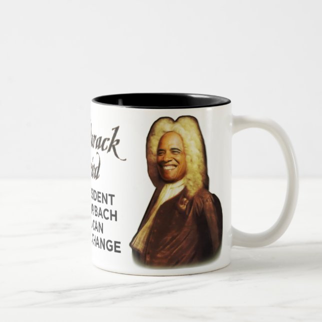 Café Em Dois Tons A caneca do período de Barack (Direita)