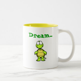 Café Em Dois Tons A caneca do sonhador pela tartaruga de Tommy