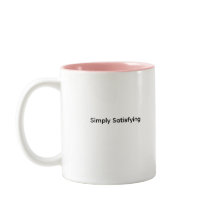 A caneca interior Salmão de duas cores
