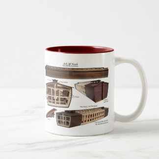 Café Em Dois Tons Arca da caneca de Noah