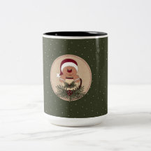 Arranjo de Caneca do Homem de Biscoito de Gengibre
