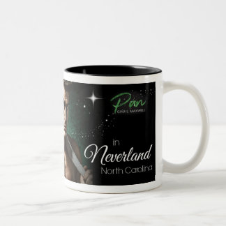 Café Em Dois Tons Bandeja - caneca de Neverland