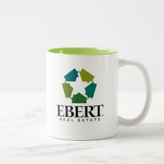 Café Em Dois Tons Bens imobiliários 11oz de Ebert. Caneca