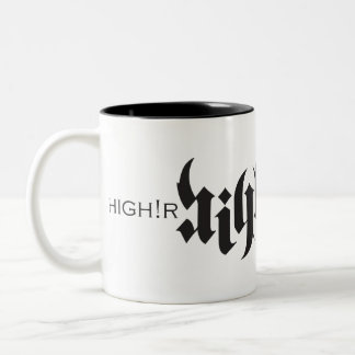 Café Em Dois Tons Caneca 11oz criativa de High'r