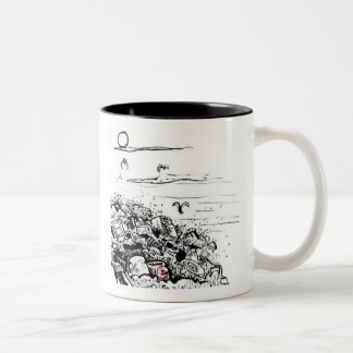 Café Em Dois Tons Caneca 2 de novembro