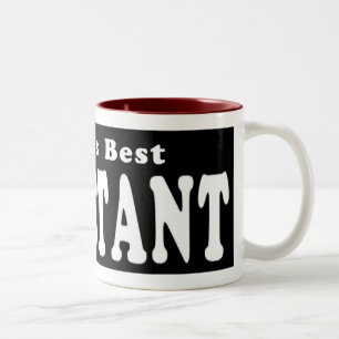 Café Em Dois Tons Caneca assistente ou a caneca de viagem de Wor'ld