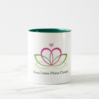 Café Em Dois Tons Caneca Center de Kona Lotus Mana