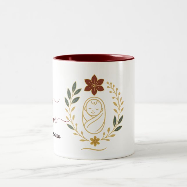 Café Em Dois Tons Caneca - Chás de Bebê (Centro)