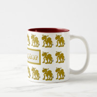 Caneca com Design de Camelo Dromedário