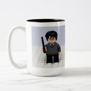 Café Em Dois Tons Caneca com Figura de Brinquedo de Feiticeiro Fofa