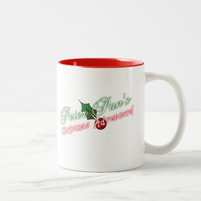 Café Em Dois Tons Caneca comemorativa da mostra de Peter Pan (Direita)