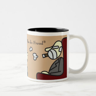 Café Em Dois Tons Caneca Complexo de Édipo Filho do Freud
