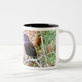 Café Em Dois Tons Caneca comum de Grackle